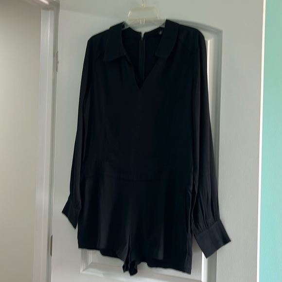 Ella Moss Pants - Ella Moss Black Long Sleeve Romper